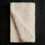 Wool Blend Sherpa Scarf in Natural | James Perse Los Angeles
