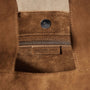 Suede Tote Bag In Tabacco | James Perse Los Angeles