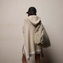 Large Matte Nylon Tote in New Sand | James Perse Los Angeles