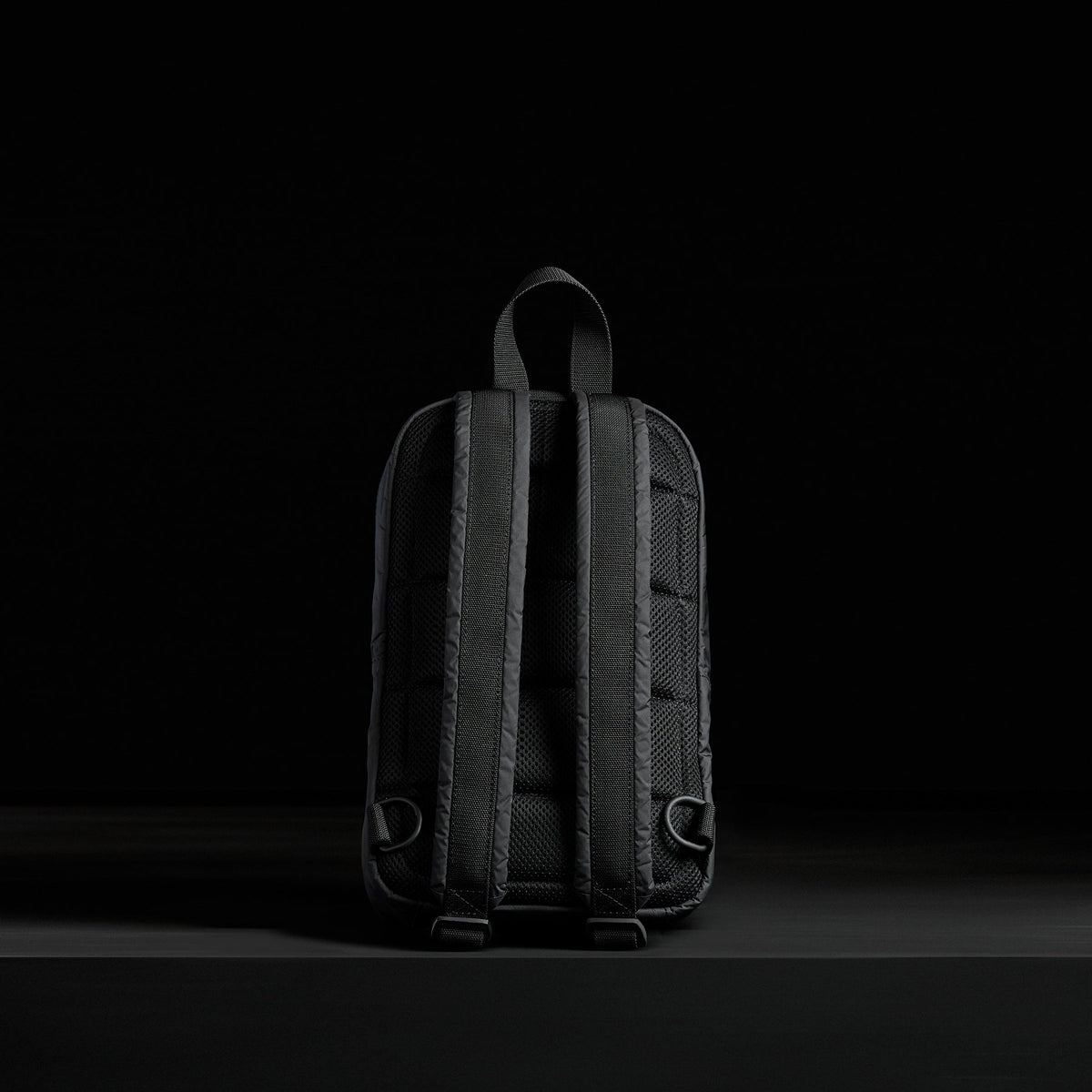 Mini Zip Back Pack in Black | James Perse Los Angeles