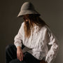 Janessa Leone Teagan in Sage | James Perse Los Angeles