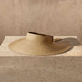 Janessa Leone Birdie Visor in Natural | James Perse Los Angeles