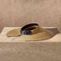 Janessa Leone Birdie Visor in Natural | James Perse Los Angeles