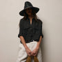 Janessa Leone Colette in Black | James Perse Los Angeles