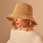 Crochet Bucket Hat in Jute | James Perse Los Angeles / Womens