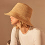 Crochet Bucket Hat in Jute | James Perse Los Angeles / Womens