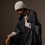 Textured Cashmere Beanie in Mist | James Perse Los Angeles