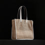 Raffia Tote in Natural | James Perse Los Angeles