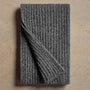 Cashmere Silk Marl Scarf in Black Mix | James Perse Los Angeles