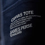 Large Canvas Tote in Royal Blue | James Perse Los Angeles