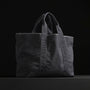 Small Canvas Tote in Black | James Perse Los Angeles