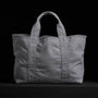 Small Canvas Tote in Silver | James Perse Los Angeles