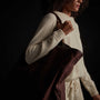 Large Canvas Tote - Dark Plum | James Perse Los Angeles