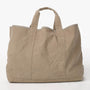Large Canvas Tote In Khaki | James Perse Los Angeles