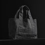 classic mini canvas tote asphalt amf0317 | James Perse Los Angeles 