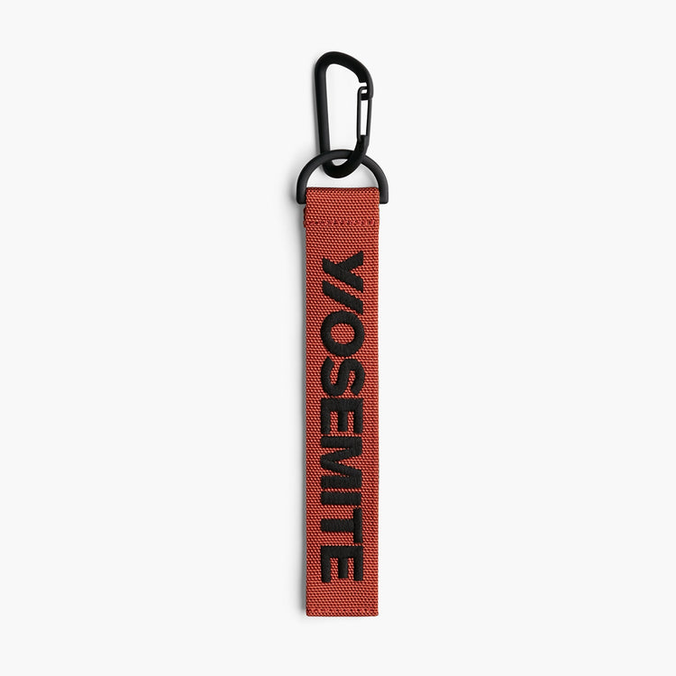 Y/OSEMITE Embroidered Pull Tab In Burnt Orange | James Perse Los Angeles