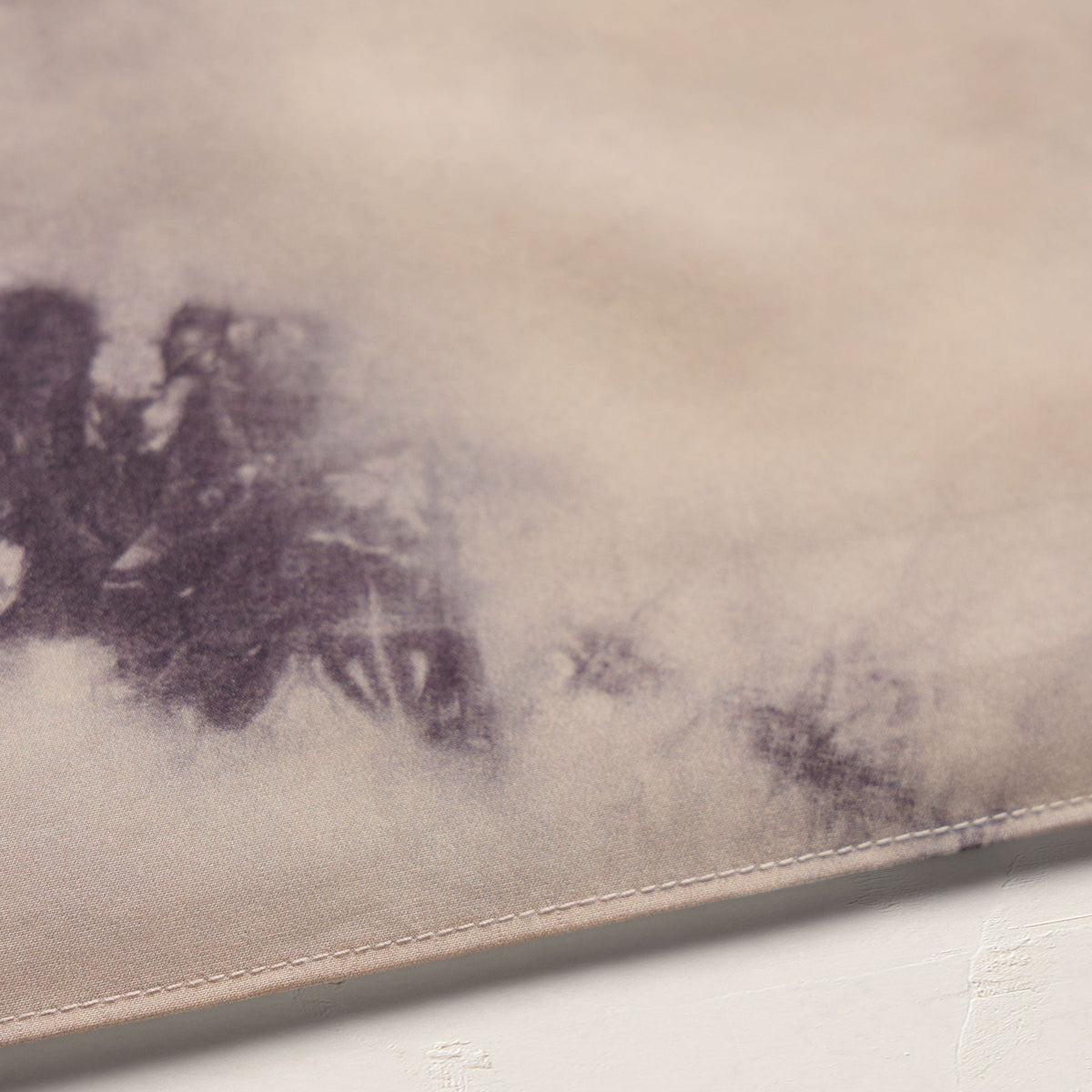 Printed Washed Silk Scarf - Pink Tie Dye