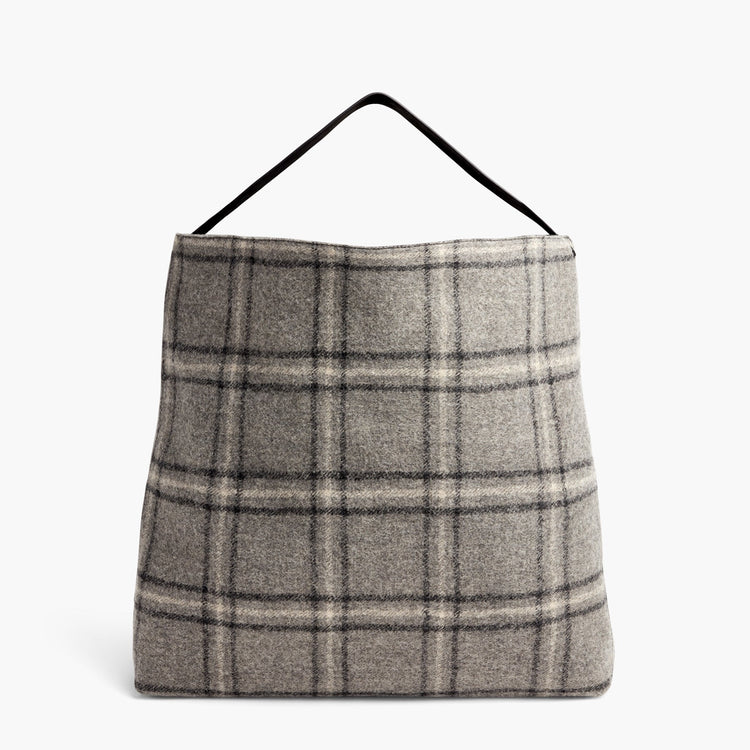 Ojai Large Hobo In Beige Multi | James Perse Los Angeles