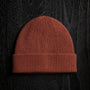 Solid Cashmere Beanie in Goji | James Perse Los Angeles