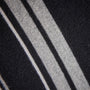 Recycled Cashmere Striped Poncho in Black | James Perse Los Angeles