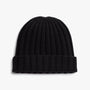 Recycled Cashmere Beanie In Black | James Perse Los Angeles