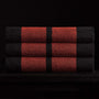 double stripe beach towel black sunstone atd0181 | James Perse Los Angeles 