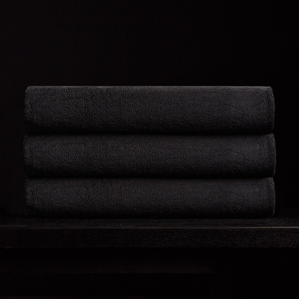 Bath Towel in Black | James Perse Los Angeles