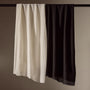 Sarti Wool Cashmere Scarf in Ivory | James Perse Los Angeles