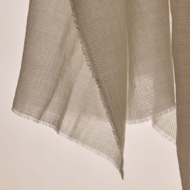 Sarti Wool Cashmere Scarf in Ivory | James Perse Los Angeles