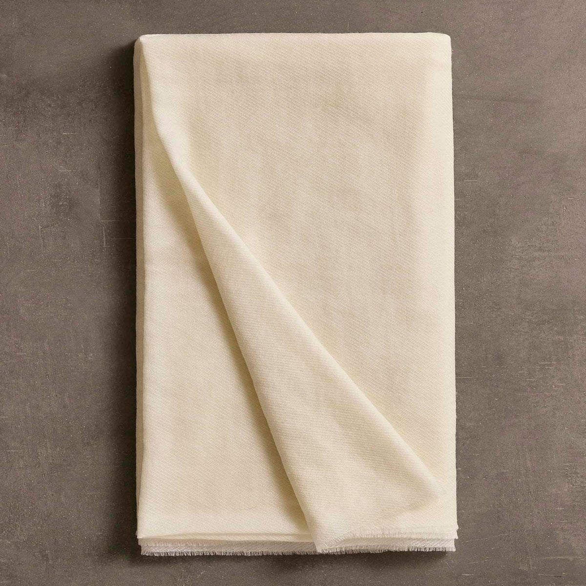 Sarti Wool Cashmere Scarf in Ivory | James Perse Los Angeles