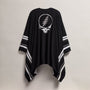 Grateful Dead Poncho in Black/Silver Grey/White | James Perse Los Angeles