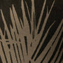 Jacuqard Palm Pillow - 26X26 in Black/ Natural | James Perse Los Angeles