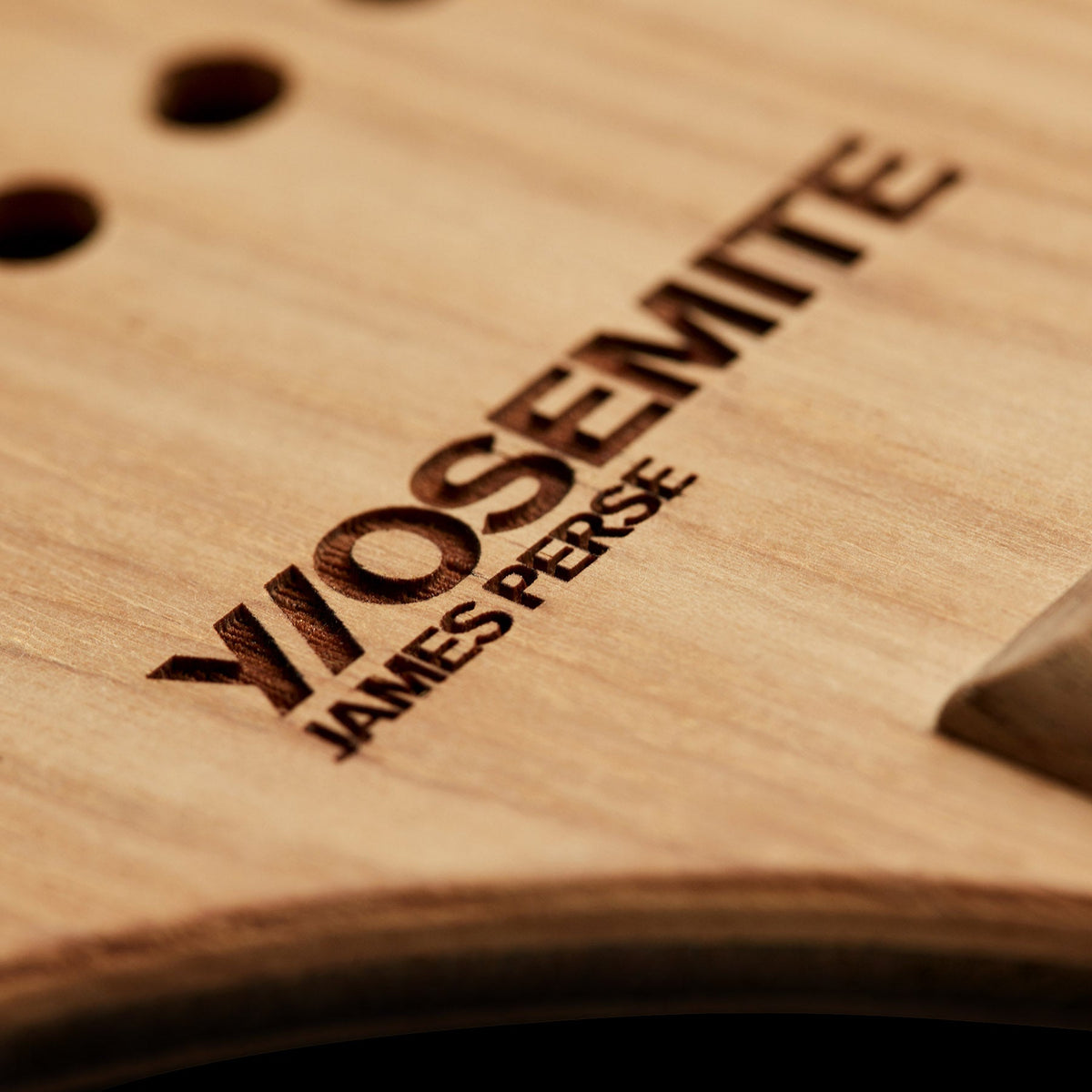 Y/OSEMITE Etched Teak Paddleball Set in Teak | James Perse Los Angeles