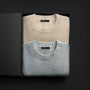 Women's Lightweight Textured Cashmere Crew Gift Set in Gypsophila/Ivory | James Perse Los Angeles
