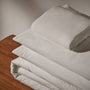 Cotton Bedding Set in King White | James Perse Los Angeles