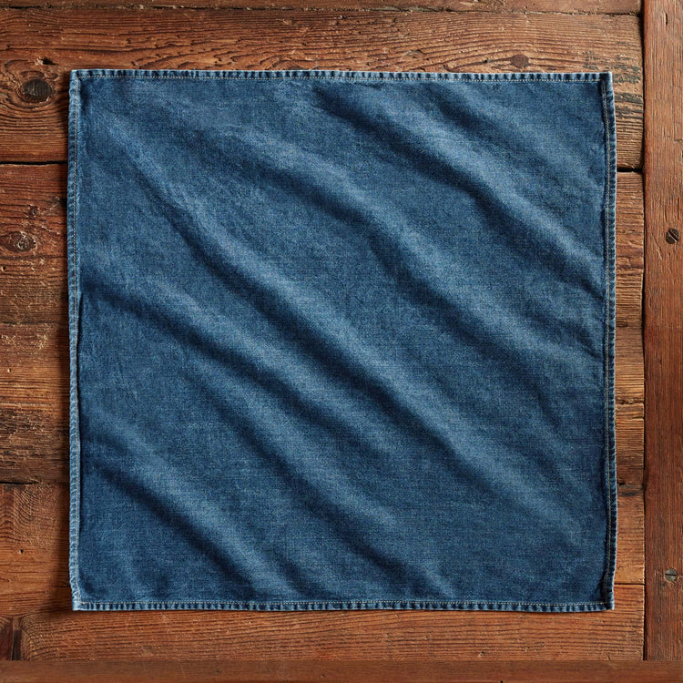 Medium Denim Napkin - Medium Denim | James Perse Los Angeles