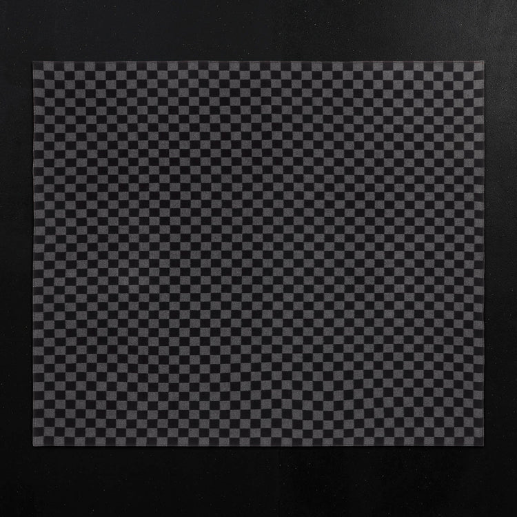 Checkerboard Cashmere Blanket  in Black/Grey | James Perse Los Angeles