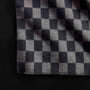 Checkerboard Cashmere Blanket  in Black/Grey | James Perse Los Angeles