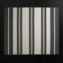 Wool Cashmere Stripe Blanket in Ivory/Charcoal/Black | James Perse Los Angeles