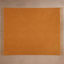 Double Sided Woven Cash Blanket  in Rust/Ivory | James Perse Los Angeles