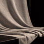 Cashmere Waffle Blanket In Heather Grey | James Perse Los Angeles
