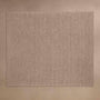 Cashmere Melange Knit Blanket in Taupe Melange | James Perse Los Angeles