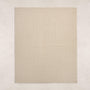 2 Tone Basket Weave Blanket in Chalk/Eco Alabaster | James Perse Los Angeles