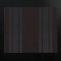 Baja Stripe Knit Blanket in Dark Brown/Charcoal | James Perse Los Angeles