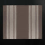 Baja Stripe Knit Blanket in Taupe Melange/Ivory | James Perse Los Angeles