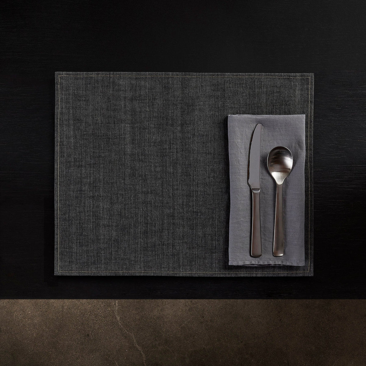 Solid Linen Table Napkin - Breeze | James Perse Los Angeles