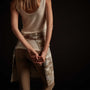 Heavy Jersey Camo Chef's Apron - Desert Camo | James Perse Los Angeles