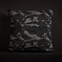 Camo Throw Pillow With Piping - Night Camo | James Perse Los Angeles