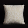 Zuma Beach Throw Pillow W/ Piping - Oyster | James Perse Los Angeles