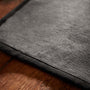 18" X 14" Placemat w/ Suede Trim - Ink | James Perse Los Angeles